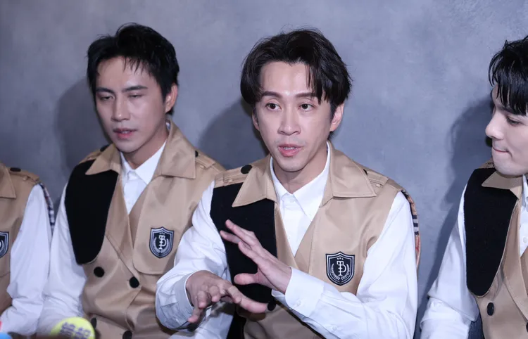 陳漢典（中）表示，Lulu是他起床的動力。莊宗達攝