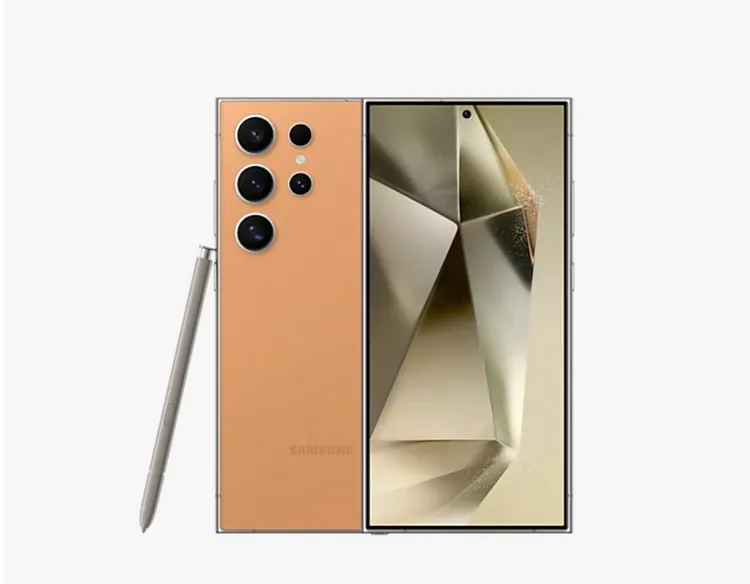 三星曾於S24 Ultra推出橘色配色。三星官網