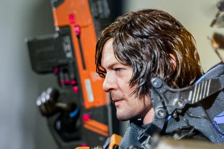 《死亡擱淺2：冥灘之上》山姆人偶，由傳奇遊戲製作人小島秀夫與藝術總監新川洋司親自監修，手工植髮展現油亮光澤。田欣雲攝影