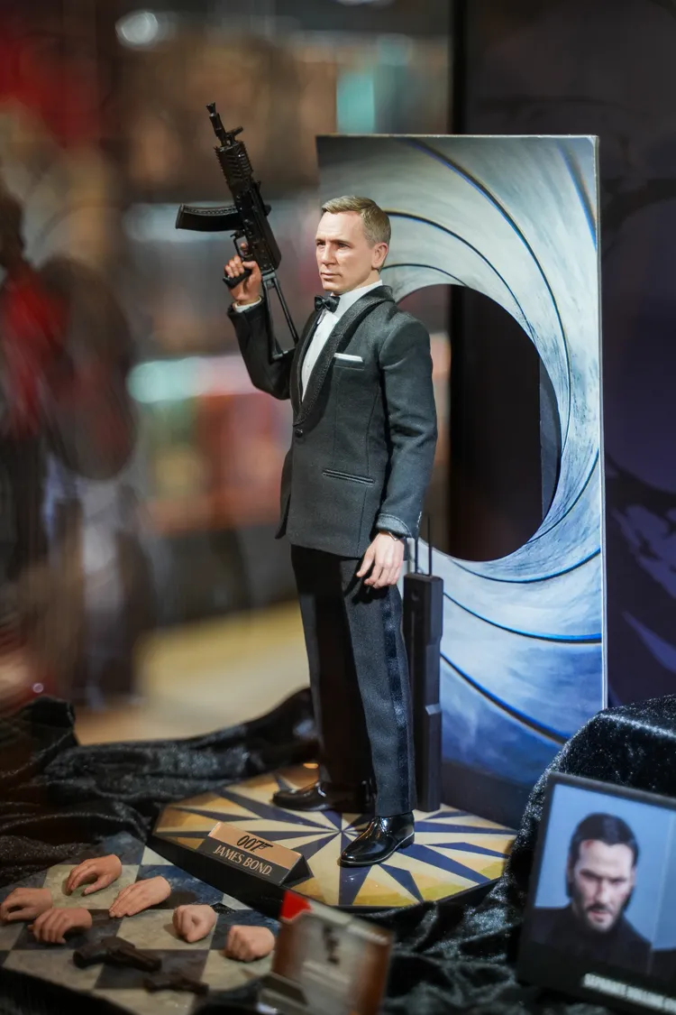 《007首部曲：皇家夜總會》的詹姆斯·龐德，由丹尼爾·克雷格飾演。田欣雲攝影