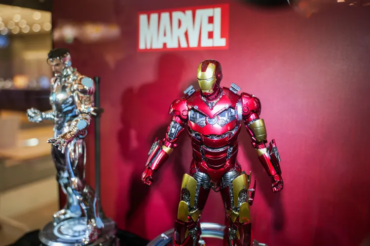 《鋼鐵人》系列都採用合金材質製作。田欣雲攝影