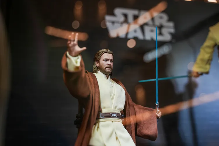 《星際大戰二部曲：複製人全面進攻》歐比王。田欣雲攝影