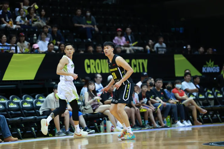 旅美新秀熊祥泰在新賽季打出好表現，第二場就上先發名單。新北國王提供