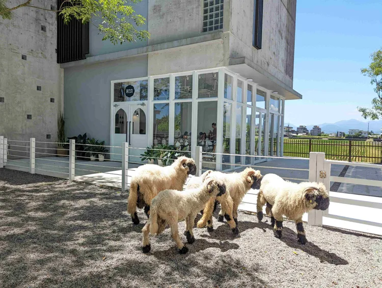 期間入住專案可免費體驗黑RURU CAFÉ笑笑羊咖啡廳。綠舞提供