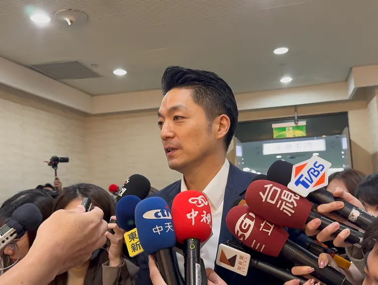 蒋万安出席台北市政府维护公共安全督导会报。张彩茜摄