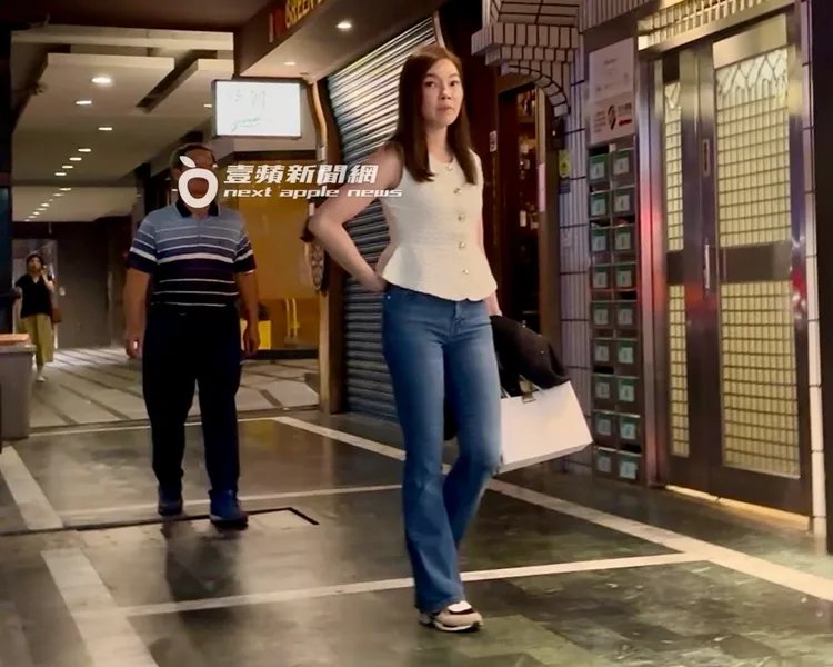 曾馨瑩皮膚白皙晶透，看上去保養十分得宜。特勤中心攝