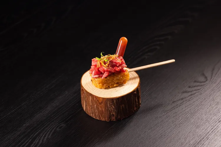 八和香米生牛肉。業者提供