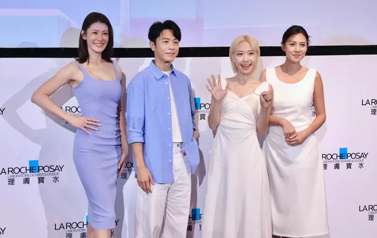 趙孟姿（左起）、韋禮安、Lulu、朱芯儀。莊宗達攝