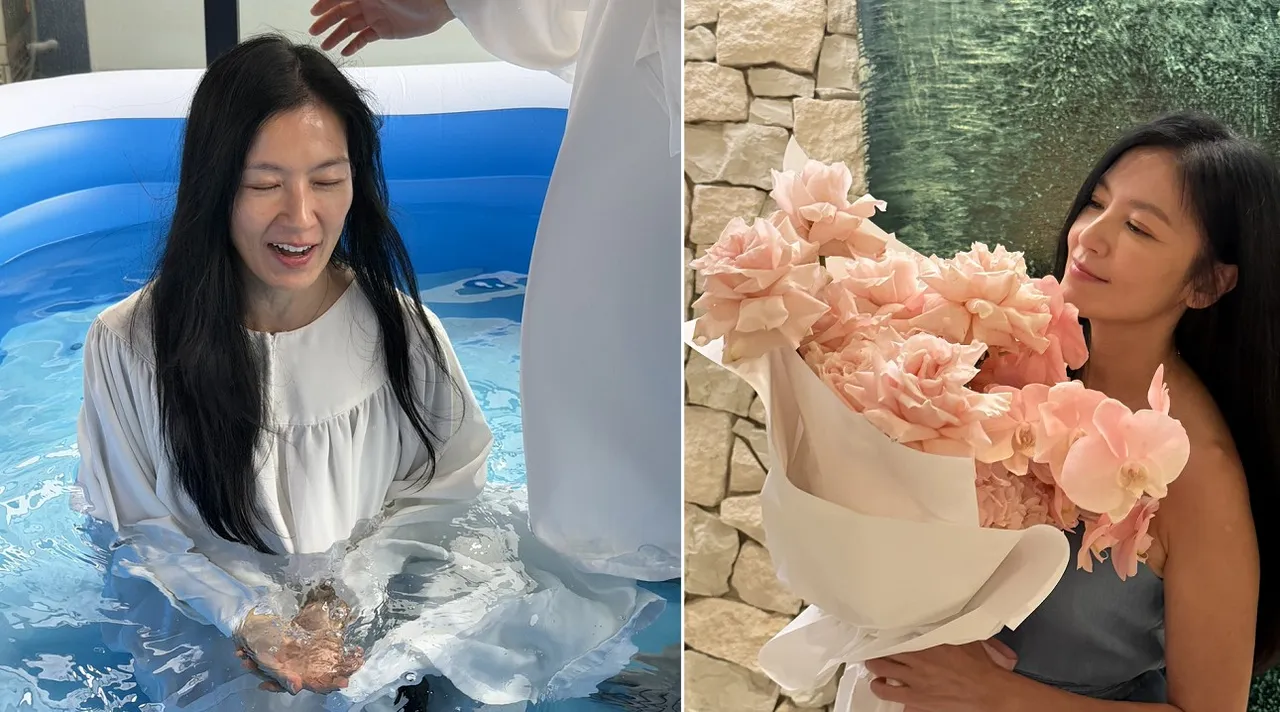 独家|林熙蕾父逝今受洗盼天家相见!老公一起信教「当妳一辈子男佣」