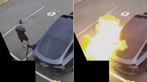 特斯拉充电「突然爆炸」把驾驶震飞 调查报告揭露原因是它