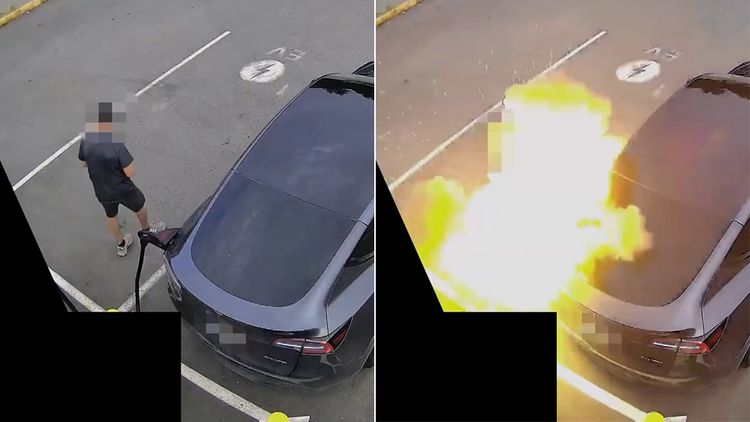 特斯拉充電「突爆炸」震飛駕駛 調查報告揭原因是它