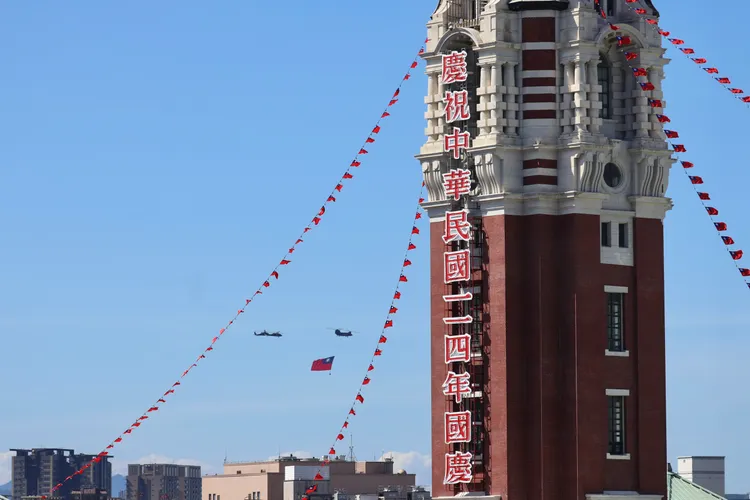 賴清德提到，將採取三大策略，確保中華民國台灣的競爭優勢。記者彭欣偉攝