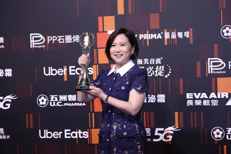 詹慶齡獲生活風格節目主持人獎。莊宗達攝