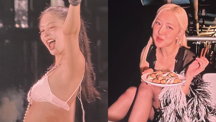 直擊｜BLACKPINK Jennie世運脫到剩bra！ROSÉ嗑鹽酥雞險斷線