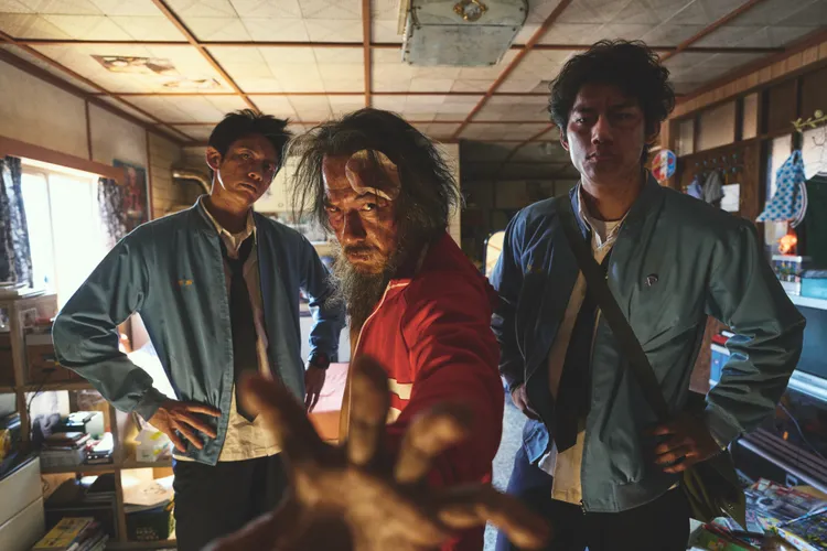 柯震東（左起）、戴立忍和朱軒洋合作《功夫》。麻吉砥加提供