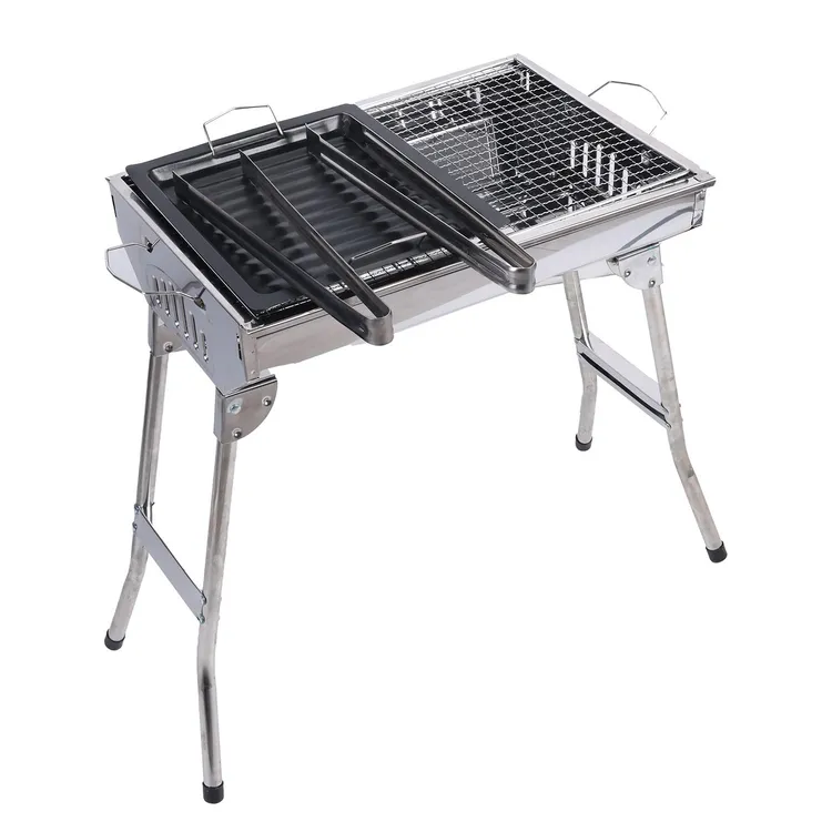 妙管家中型不鏽鋼烤肉爐附配件優惠價799元。業者提供