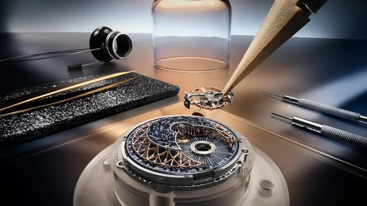 積家Master Hybris Artistica Calibre 945 超凡複雜工藝大師系列945型機芯腕錶。品牌提供