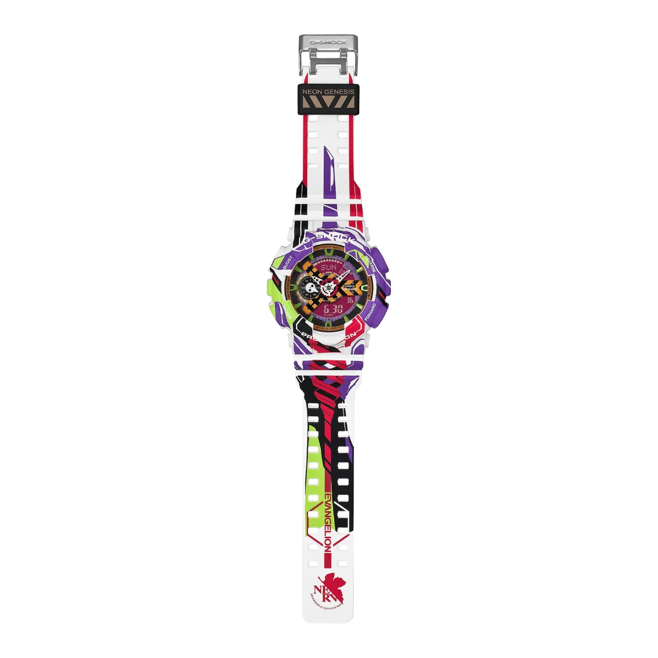 G-SHOCK《新世纪福音战士》联名表GA-110EVA30-7A,7800元。品牌提供