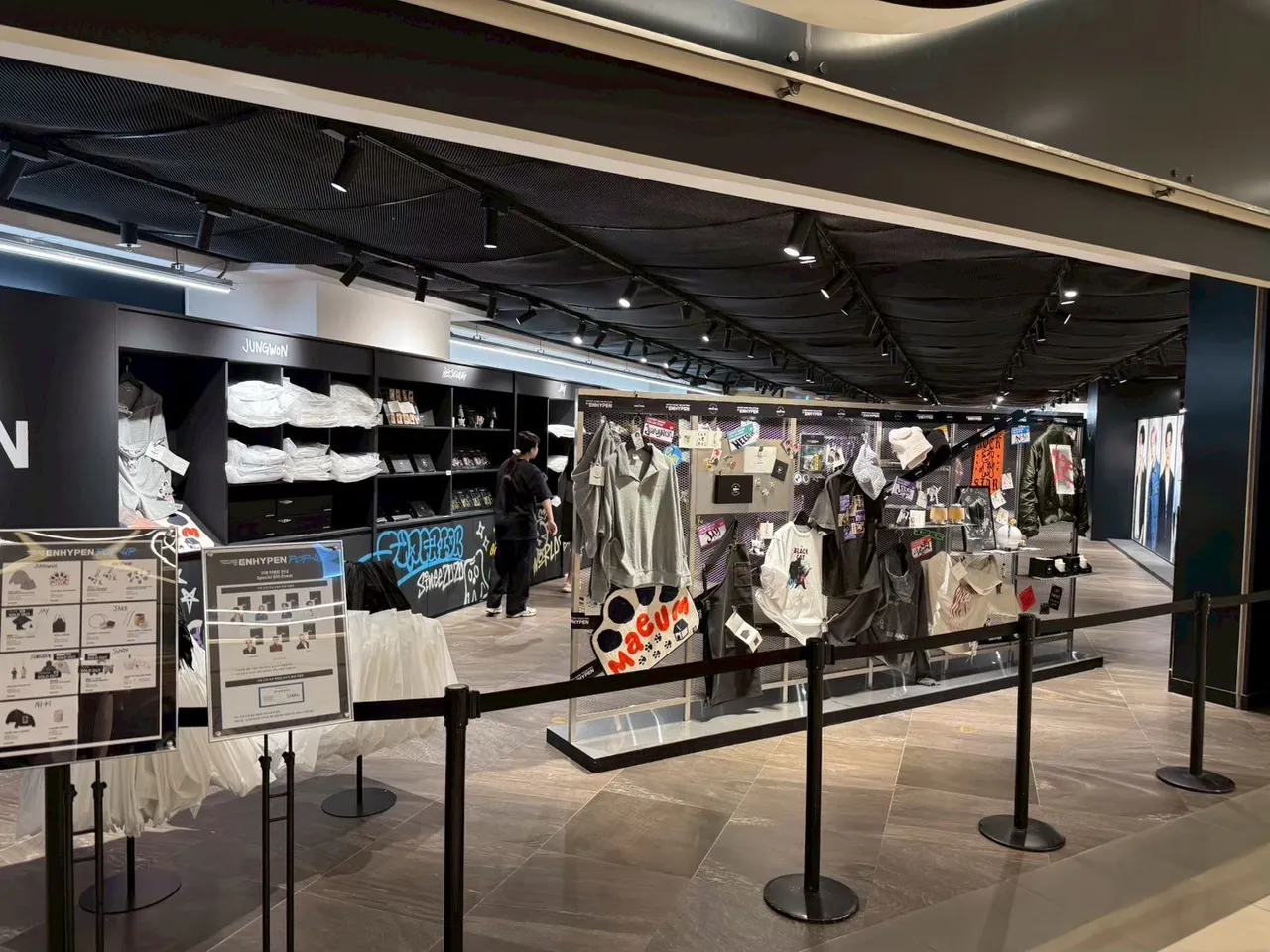 ENHYPEN亲自设计商品，快闪店还有台湾限定周边。鑫羿文创提供