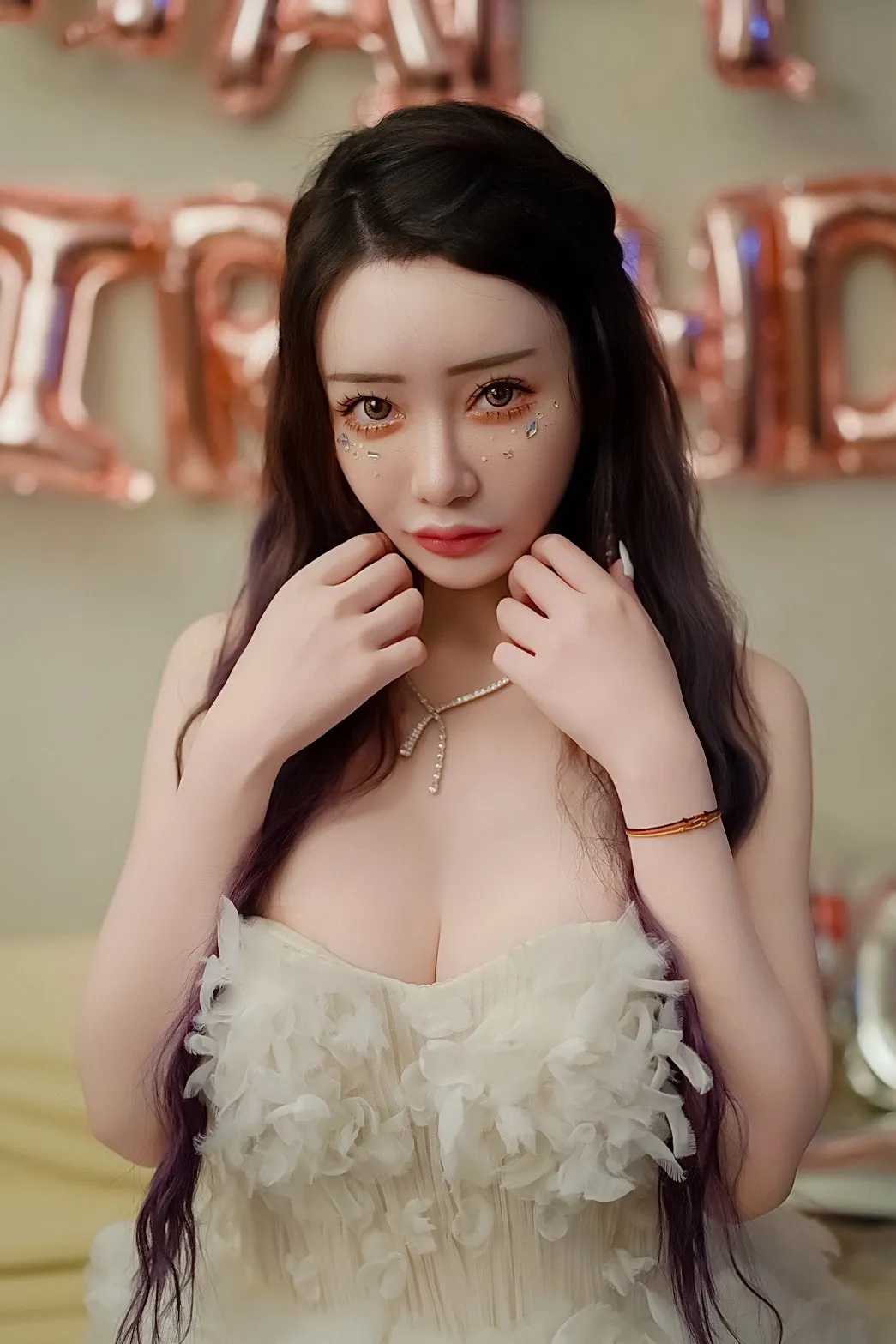 沈娜娜是韩国练习生出身。沈娜娜/璃奈酱提供