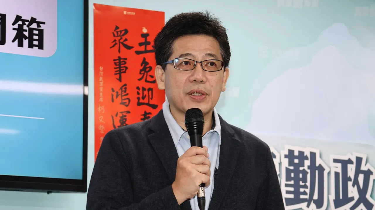 民众党前秘书长谢立功。资料照片