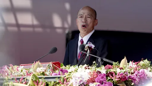 韓國瑜談「隱形堰塞湖」台灣危機 吳崢:首次有國會議長如此失態失格