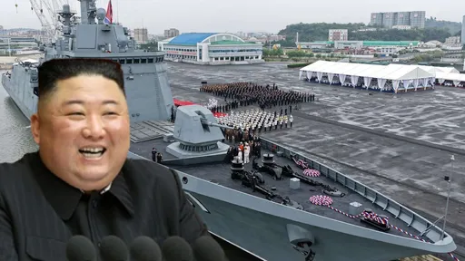 千萬別惹北韓!金正恩登驅逐艦視察 誓言懲罰敵人挑釁行為