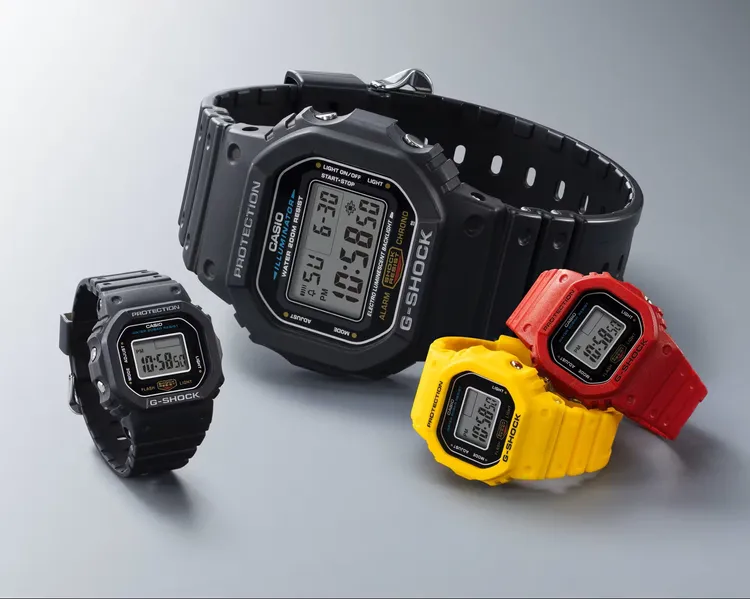 G-SHOCK 5600系列廣受消費者好評。翻攝自X_@CASIOJapan