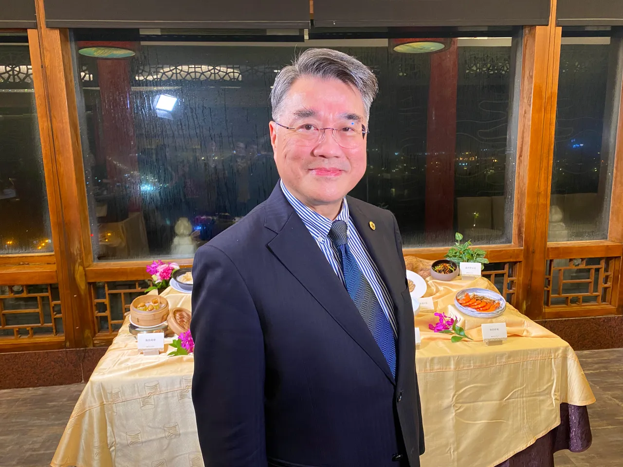 圆山大饭店总经理方怀远。庄伟祺摄