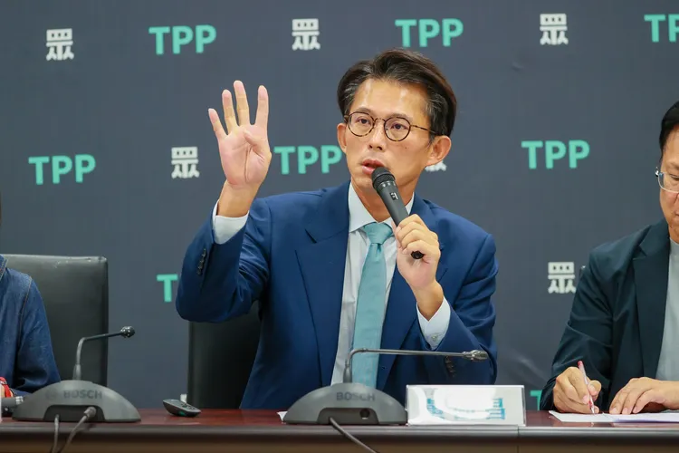 民眾黨團總召黃國昌。民眾黨團提供