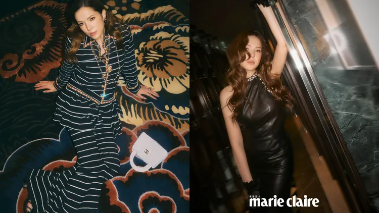 许玮宁拍摄《Marie Claire美丽佳人》封面。《Marie Claire美丽佳人》国际中文版提供