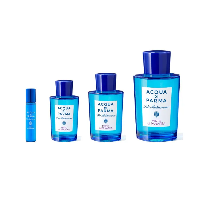Acqua di Parma 蓝色地中海帕纳里加州桂淡香水系列。品牌提供