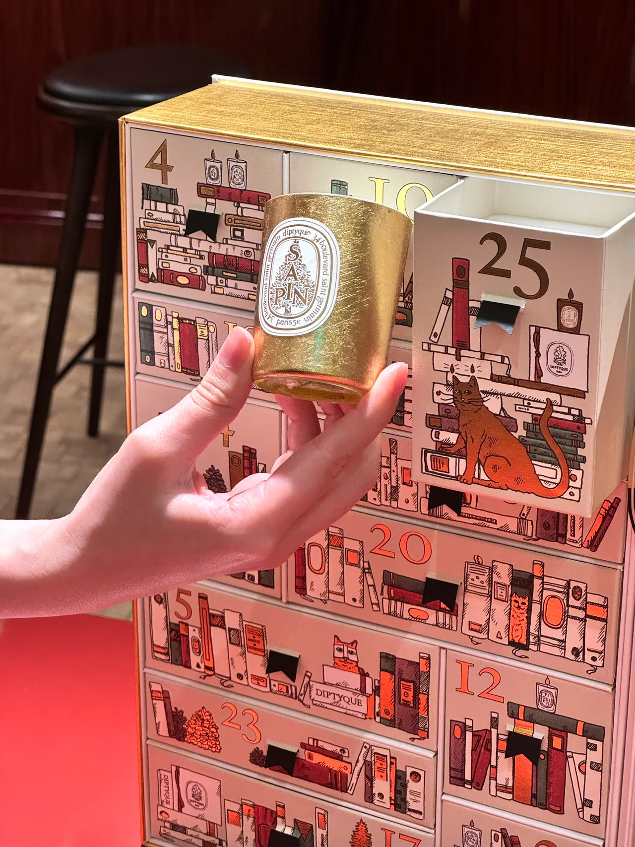 DIPTYQUE 2025圣诞限量月历,1万6400元。张家玲摄