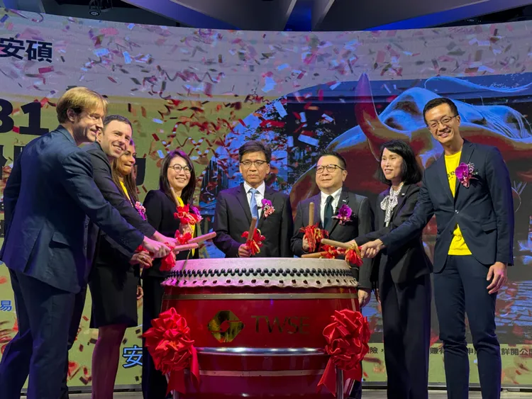 「貝萊德iShares安碩標普500卓越50 ETF」（009813）今正式掛牌。呂承哲攝