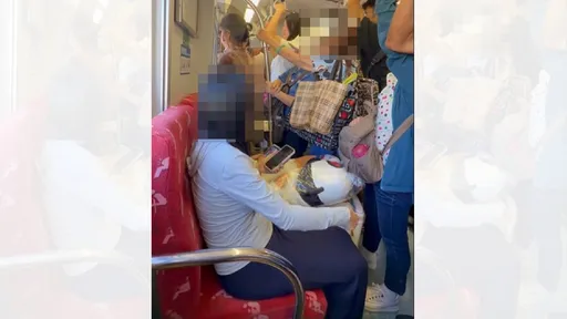 逼孕妇让博爱座遭拒 老妇人呛声:妳别再生了!生了也没教好