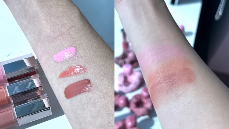 蘭蔻唯我奶霜腮紅露主打色#10、#30、#40。張家玲攝