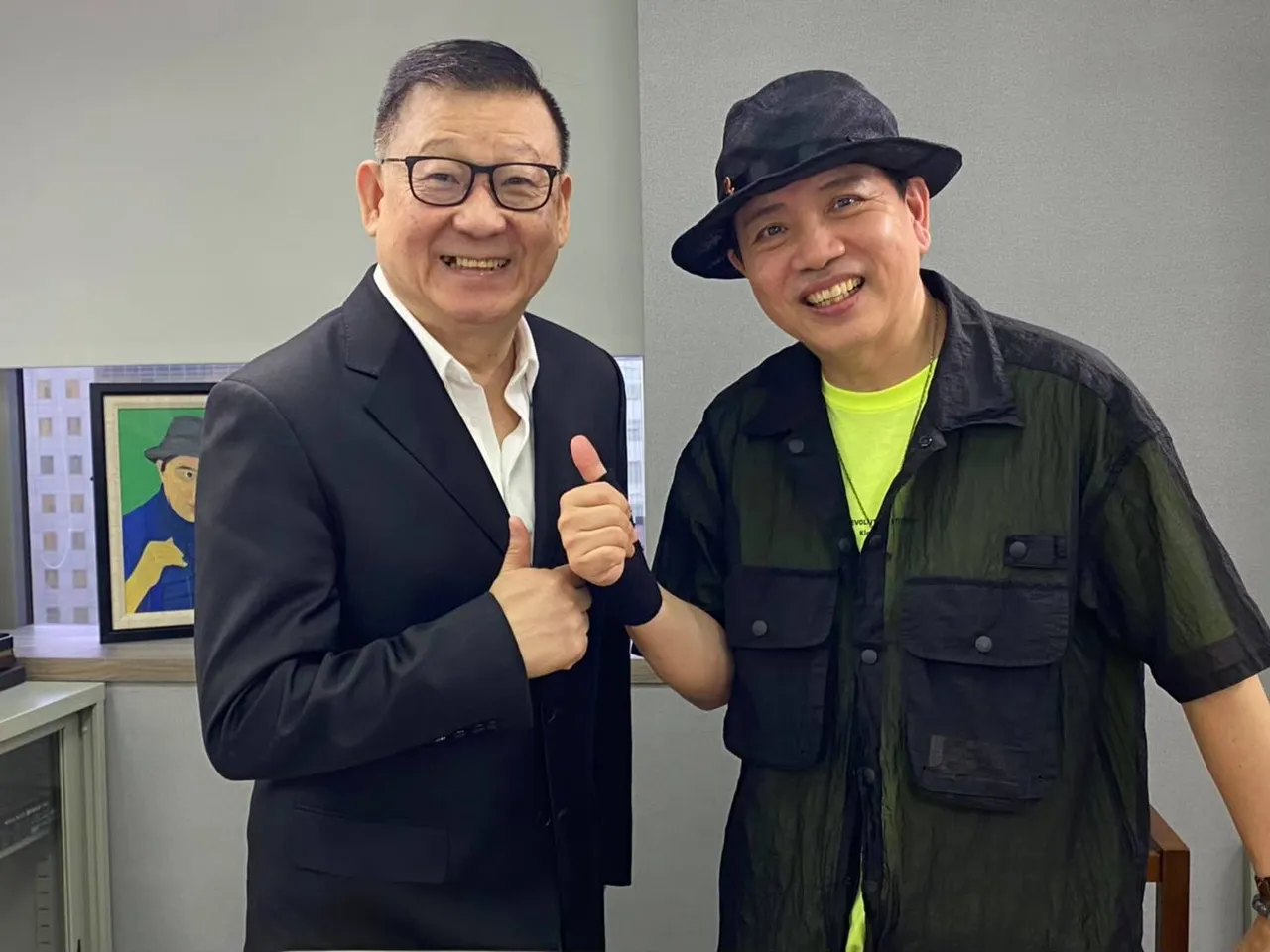 袁光麟生前接受陈凯伦访问节目最近播出。翻摄陈凯伦脸书