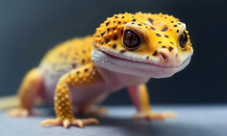 豹紋守宮是爬蟲界的人氣王。煙波國際觀光集團提供