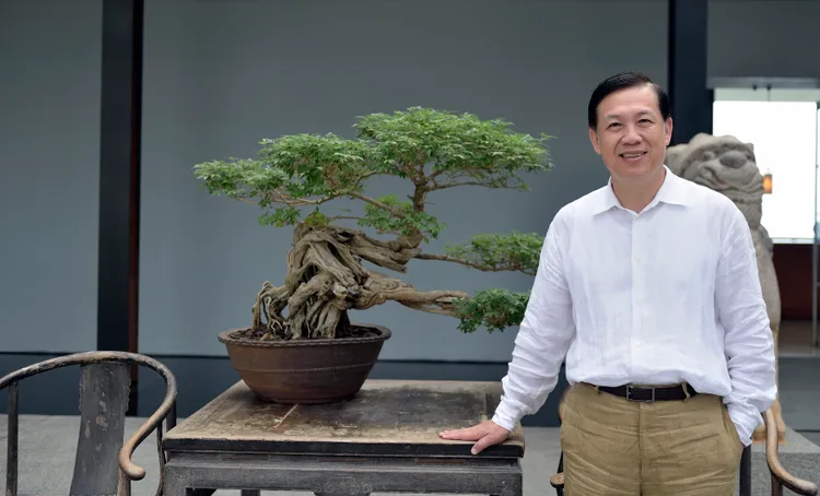 全國商總榮譽理事長、鄉林集團董事長賴正鎰。涵碧樓提供