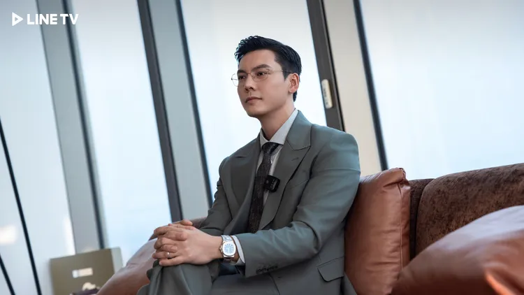 陳偉霆飾演富二代霸總「沈皓明」，坦言起初覺得「很危險！」。LINE TV提供