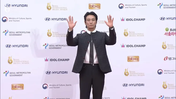 朱智勛得獎感謝外傷重症中心的醫師們。翻攝SDA YouTube