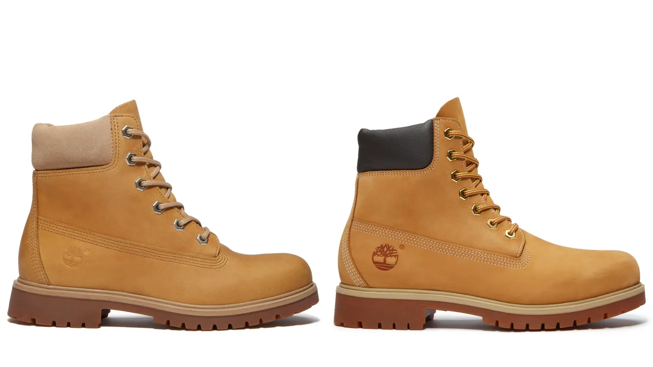 Timberland TBL25轻量款防水6吋靴,各7200元。品牌提供