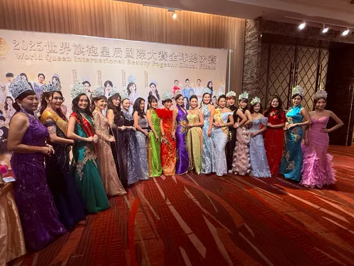 國際旗袍皇后大賽在台南 15國35名佳麗 成熟女性魅力展露無遺
