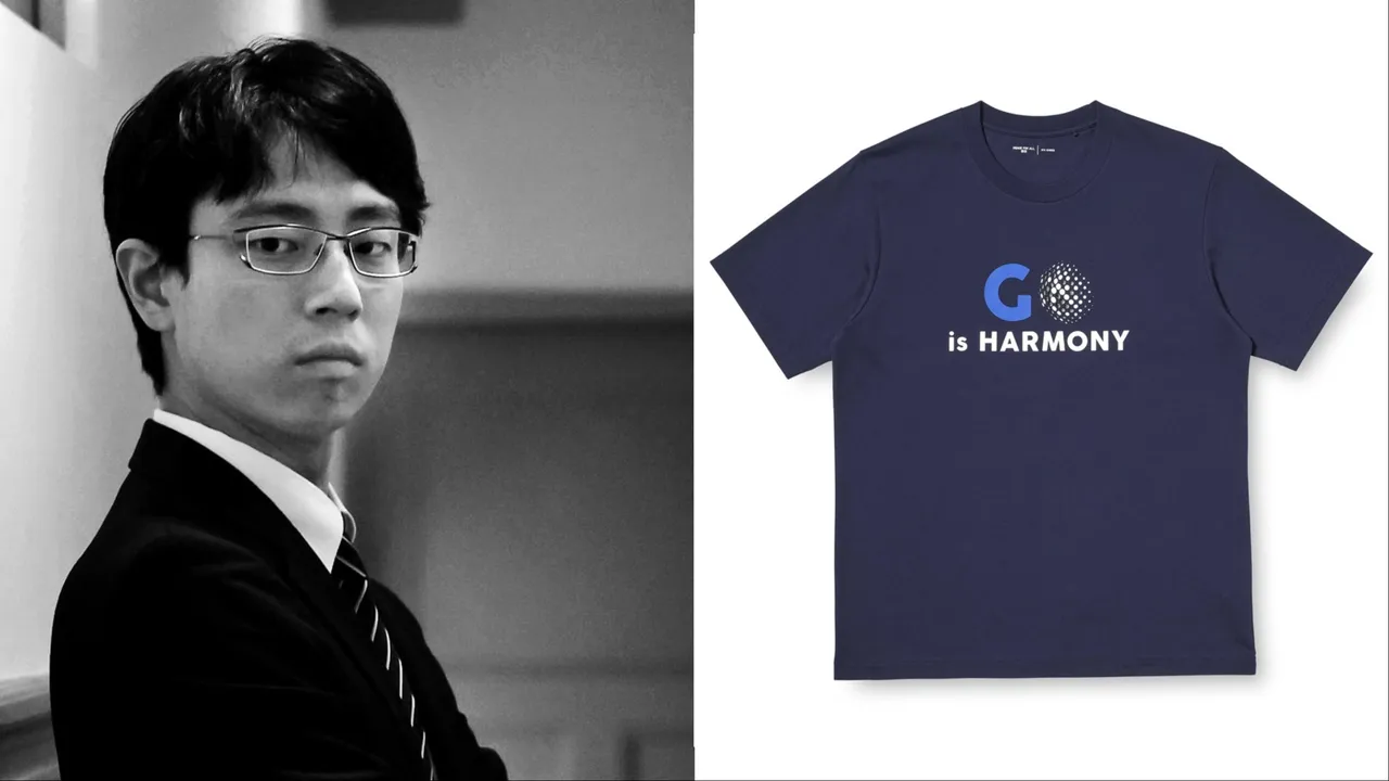 世界冠军棋士兼新闻记者一力辽设计的UNIQLO圆领T恤,490元。品牌提供