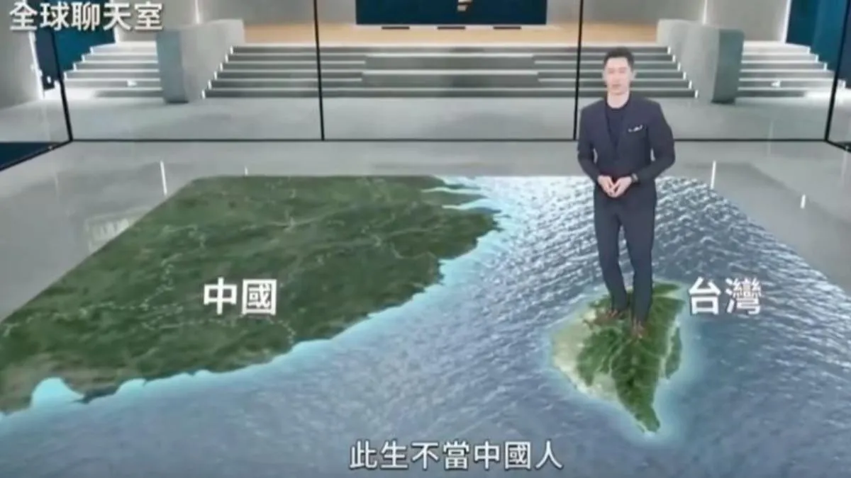 王顯瑜最近在新聞節目說:「此生不當中國人」,引發爭議。翻攝Threads