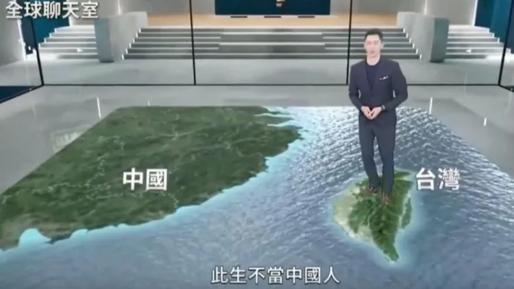 王顯瑜最近在新聞節目說：「此生不當中國人」，引發爭議。翻攝Threads