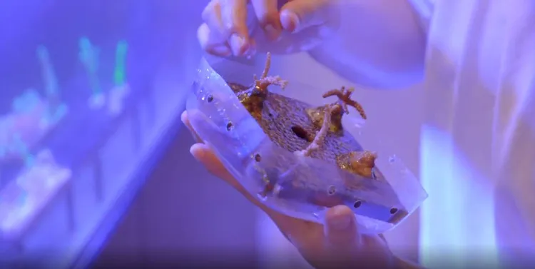 珊瑚育生可行性研究專案團隊於大彰化東南離岸風場成功佈放涵蓋多個物種與三組年齡層的珊瑚，測試台灣原生珊瑚在離岸風場自然環境中的存活與生長狀況。沃旭能源提供