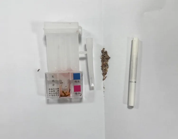 警方查獲相關證物。警方提供