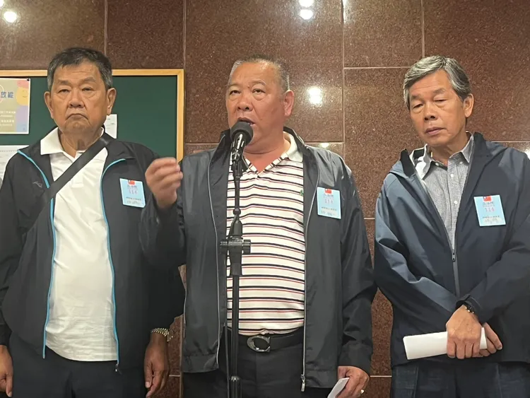 中华民国养猪协会理事长潘连周。记者叶家玮摄