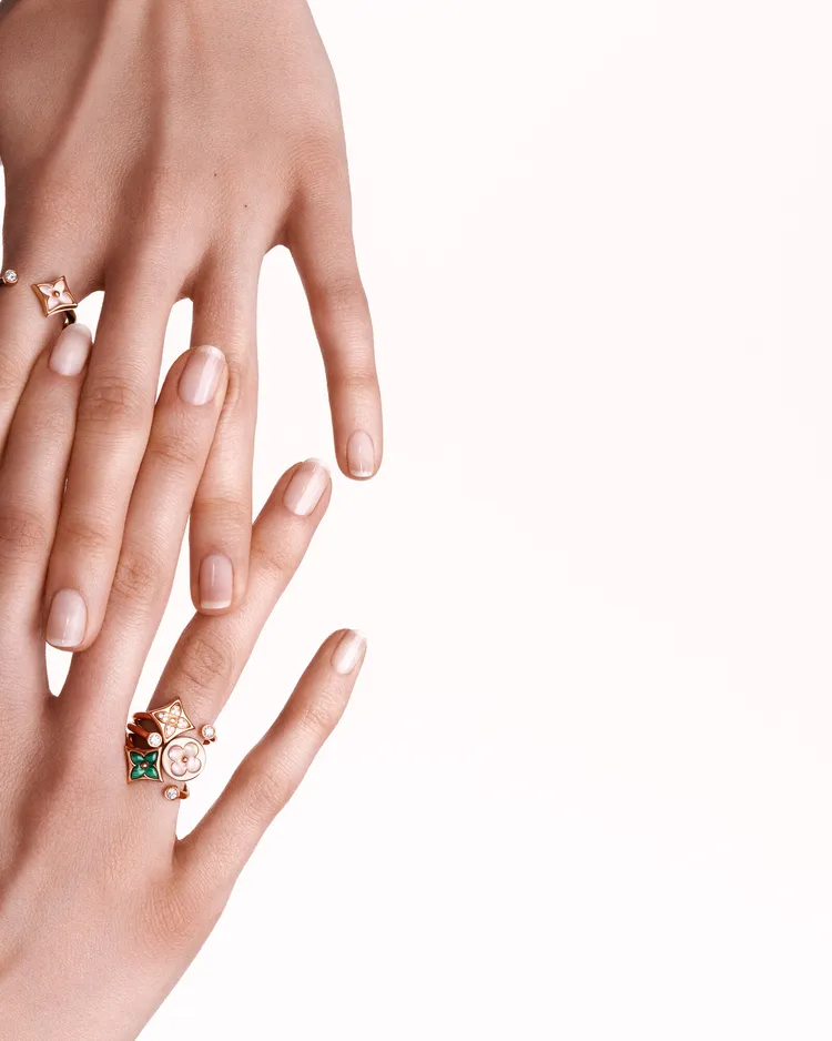 LV Color Blossom高級珠寶系列。品牌提供